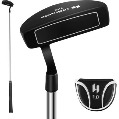 Costway - 89 cm Droite-Malette - Noir - Golf Putter - Publicité Costway - 89 cm Droite-Malette - Noir - Golf Putter - Publicité