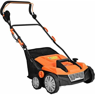 Costway 13A 2 en 1 Aerador y Verticutor para césped - Naranja Costway 13A 2 en 1 Aerador y Verticutor para césped - Naranja