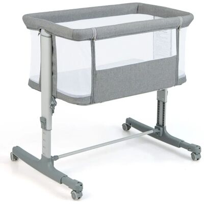 Costway - 3-in-1 - Beistellbett - Regulowana wysokość - Łóżeczko Costway - 3-in-1 - Beistellbett - Regulowana wysokość - Łóżeczko
