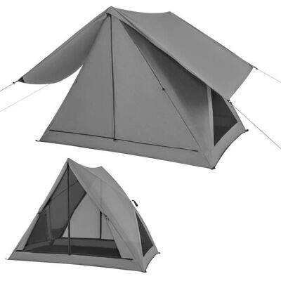 Costway - 360° Instant Open - 225x145x161 cm - Gris - Tente - Publicité Costway - 360° Instant Open - 225x145x161 cm - Gris - Tente - Publicité