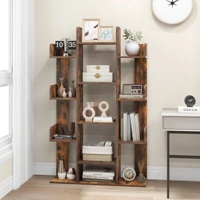 Estantería con forma de árbol de Costway con 13 estantes - Estantería Estantería con forma de árbol de Costway con 13 estantes - Estantería