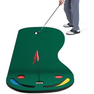 Costway Par 3 300x96 - 3 huller - 2 forhindringer - Putting Green Costway Par 3 300x96 - 3 huller - 2 forhindringer - Putting Green
