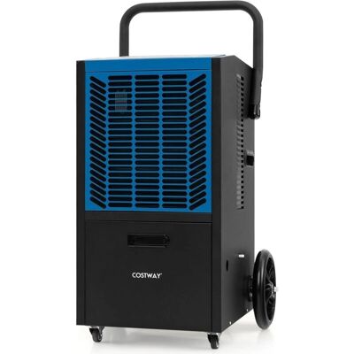 Désehumidificateur Costway 66L/Jour Industriel avec Pompe - 418m² - Bleu Désehumidificateur Costway 66L/Jour Industriel avec Pompe - 418m² - Bleu