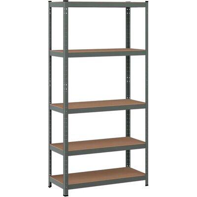Costway - 90x40x180CM Shelf - 5 Levels - Boltless - Shelf Costway - 90x40x180CM Shelf - 5 Levels - Boltless - Shelf