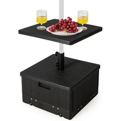 Costway - 3-in-1 Outdoor Stand - Tisch - Gewicht - Stand Costway - 3-in-1 Outdoor Stand - Tisch - Gewicht - Stand