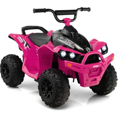 Costway - 12V Kids Quad - Różowy - 2,2/4,3 km/h - Quad Bike Costway - 12V Kids Quad - Różowy - 2,2/4,3 km/h - Quad Bike