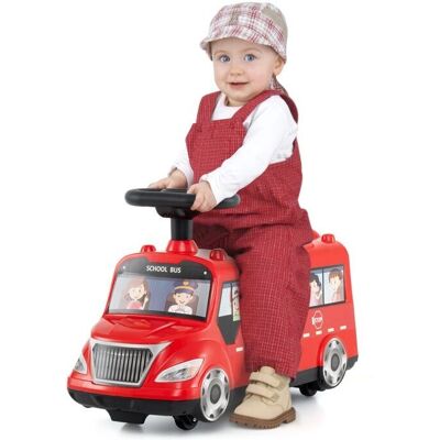 Costway - Bus Push Toy - Rouge - Rangement - Push Car - Publicité Costway - Bus Push Toy - Rouge - Rangement - Push Car - Publicité