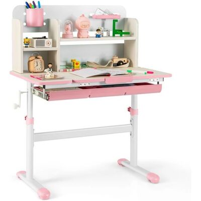 Costway - Escritorio inclinable infantil - 50,5-73 cm - Escritorio Costway - Escritorio inclinable infantil - 50,5-73 cm - Escritorio