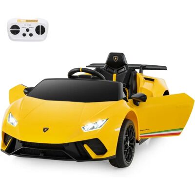 Costway - Lamborghini - 12V - Pilot zdalnego sterowania - Auto dla dzieci Costway - Lamborghini - 12V - Pilot zdalnego sterowania - Auto dla dzieci
