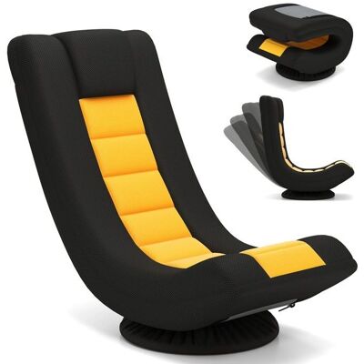 Costway - FloorChair - pivot à 360° - 4 positions - Chaise - Publicité Costway - FloorChair - pivot à 360° - 4 positions - Chaise - Publicité