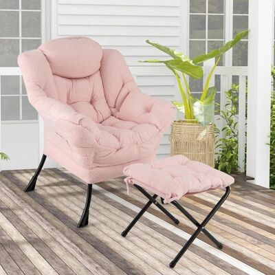 Costway - Chaise Paresseuse - Armchair - Publicité Costway - Chaise Paresseuse - Armchair - Publicité