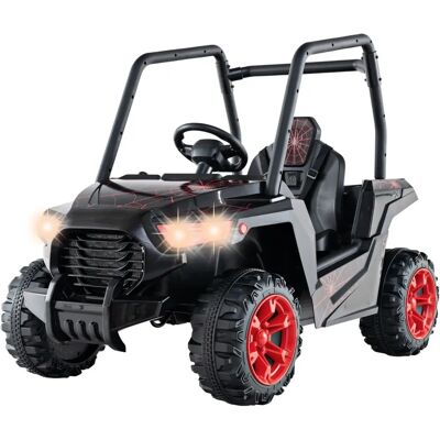 Costway - Buggy 24V - Rouge - 3 vitesses - Véhicule à monter - Publicité Costway - Buggy 24V - Rouge - 3 vitesses - Véhicule à monter - Publicité