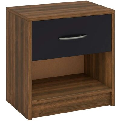 Costway - Bedside Table - Drawer - Open Shelf - Nightstand - Publicité Costway - Bedside Table - Drawer - Open Shelf - Nightstand - Publicité