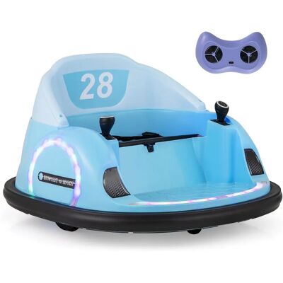 Costway - LED bumper car - 2 Joysticks - Batterie 6V - Ride-on bumper car - Publicité Costway - LED bumper car - 2 Joysticks - Batterie 6V - Ride-on bumper car - Publicité