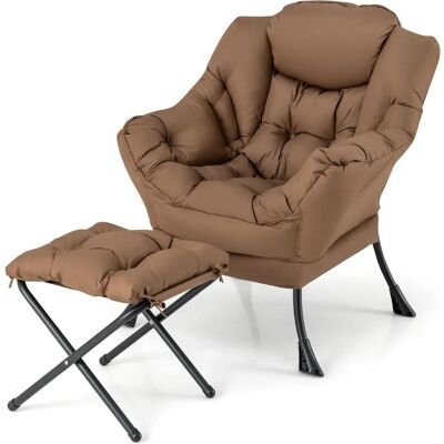 Costway - Recliner with Ottoman - Poche latérale - Recliner - Publicité Costway - Recliner with Ottoman - Poche latérale - Recliner - Publicité