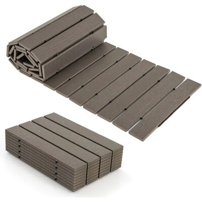 Costway - Rollweg HDPE 242cm - 43cm - Garden Path Costway - Rollweg HDPE 242cm - 43cm - Garden Path
