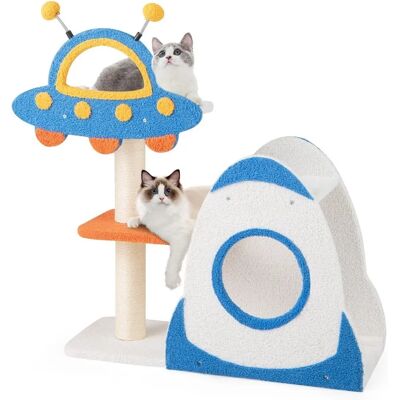 Costway - UFO-Plattform-Kratzbaum - Cat Tree Costway - UFO-Plattform-Kratzbaum - Cat Tree
