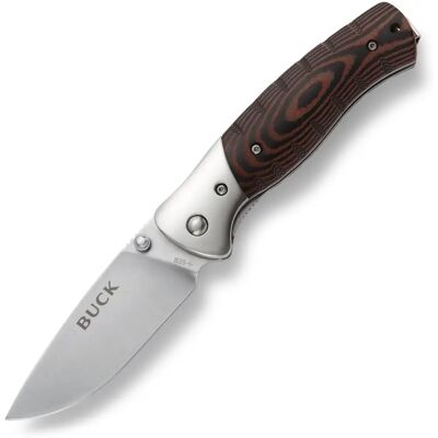 Petit couteau pliant Buck en Micarta - Couteau de poche - Publicité Petit couteau pliant Buck en Micarta - Couteau de poche - Publicité