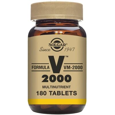 Solgar VM 2000 Nahrungsergänzungsmittel - 180 Tabletten Solgar VM 2000 Nahrungsergänzungsmittel - 180 Tabletten