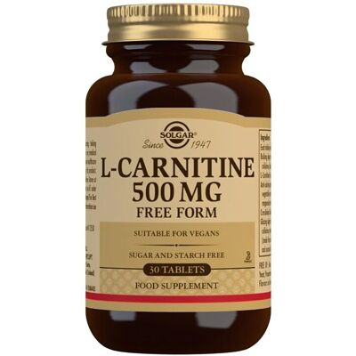 Solgar L-Carnitin - 500mg Tabletten - Energie & Stoffwechsel Solgar L-Carnitin - 500mg Tabletten - Energie & Stoffwechsel