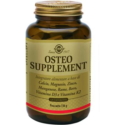 Solgar Calcio, Vitamina D3 e K2 - 120 Compresse - Supporto Osseo Solgar Calcio, Vitamina D3 e K2 - 120 Compresse - Supporto Osseo