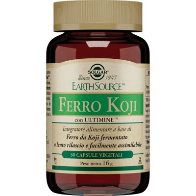 Solgar Ferro Koji - Integratore vegano di ferro per energia & benessere - Integratore alimentare Solgar Ferro Koji - Integratore vegano di ferro per energia & benessere - Integratore alimentare