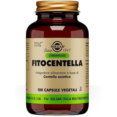 Solgar Fitocentella - Supporto microcircolazione - 100 capsule vegetali Solgar Fitocentella - Supporto microcircolazione - 100 capsule vegetali