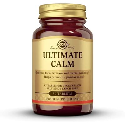 Solgar Ultimate Calm (30 Tabletten) Solgar Ultimate Calm (30 Tabletten)