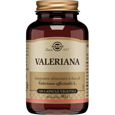 Solgar Valeriana - Integratore Rilassante, 100 Capsule Vegetali - Supporto al Sonno Solgar Valeriana - Integratore Rilassante, 100 Capsule Vegetali - Supporto al Sonno
