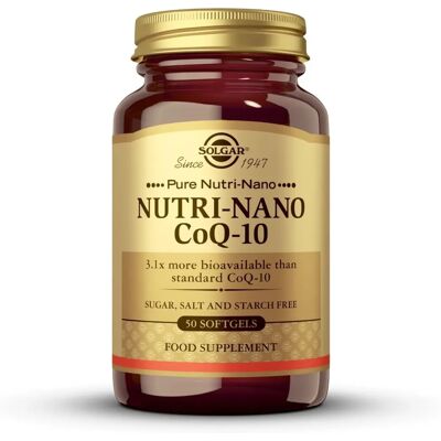 Solgar Nutri-Nano Co-Q10 3.1x Weichkapseln (50 Stk.) Solgar Nutri-Nano Co-Q10 3.1x Weichkapseln (50 Stk.)