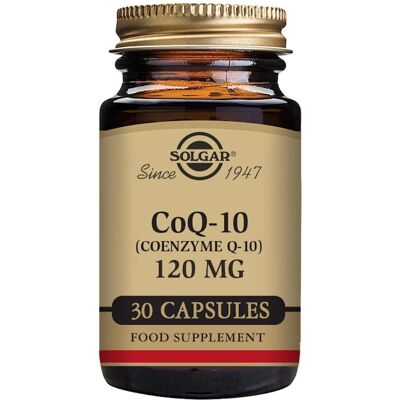Solgar CoQ10 - 120mg Vegan Coenzyme Q10 - Energy - 30 Vegicaps Solgar CoQ10 - 120mg Vegan Coenzyme Q10 - Energy - 30 Vegicaps