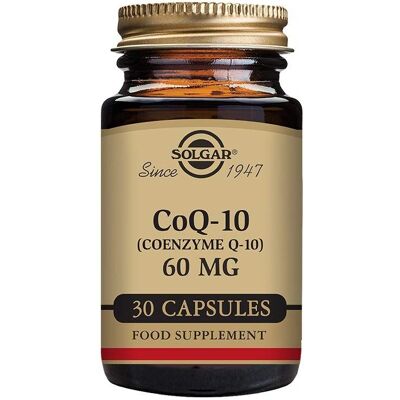 Solgar CoQ10 - Coenzyme Q10 - Production d'énergie - 30 gélules végétales 60mg - Publicité Solgar CoQ10 - Coenzyme Q10 - Production d'énergie - 30 gélules végétales 60mg - Publicité