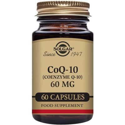 Solgar CoQ10 60mg Végétalien - Soutien Énergie Cellulaire - Publicité Solgar CoQ10 60mg Végétalien - Soutien Énergie Cellulaire - Publicité