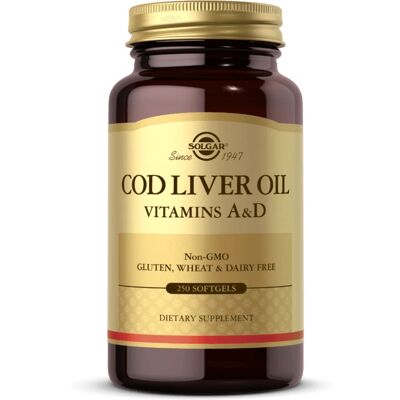 Solgar Cod Liver Oil Softgels (250 pcs.) Solgar Cod Liver Oil Softgels (250 pcs.)