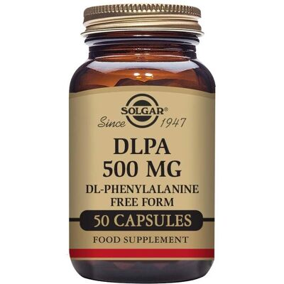 Solgar DLPA 500mg capsules (50 pcs.) Solgar DLPA 500mg capsules (50 pcs.)