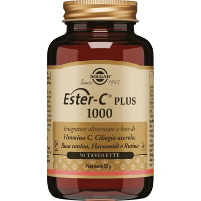 Solgar Ester C Plus 1000 (30 compresse) Solgar Ester C Plus 1000 (30 compresse)