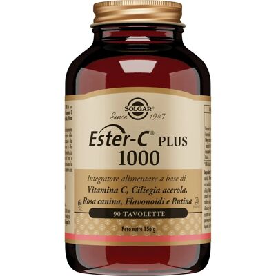 Solgar Ester C Plus 1000 (90 tavolette) Solgar Ester C Plus 1000 (90 tavolette)