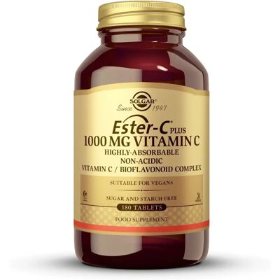 Solgar Ester-C Plus 1000mg Tablets (180 pcs) Solgar Ester-C Plus 1000mg Tablets (180 pcs)
