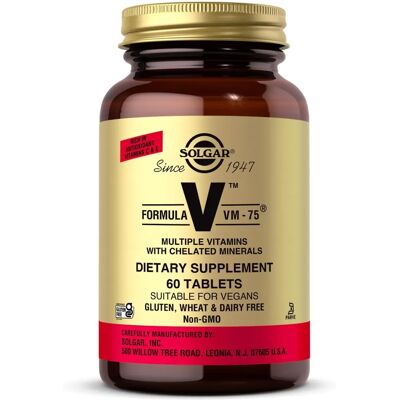 Tabletki wielowitaminowe Solgar Formula VM-75 - 60 szt. Tabletki wielowitaminowe Solgar Formula VM-75 - 60 szt.