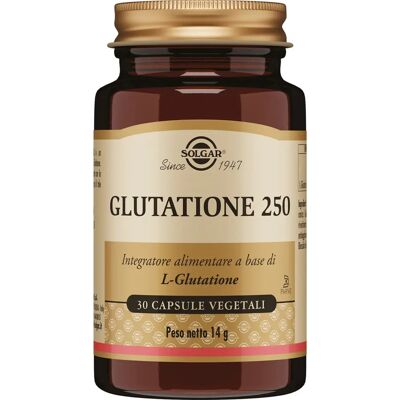Solgar L-Glutatione 250mg - Disintossicazione Epatica - Capsule Vegane Solgar L-Glutatione 250mg - Disintossicazione Epatica - Capsule Vegane