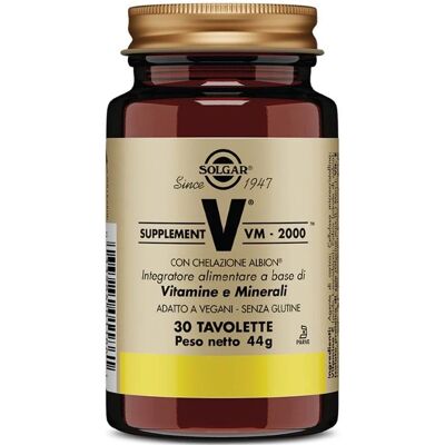 Solgar Supplement VM 2000 - Multivitaminico Adulti Solgar Supplement VM 2000 - Multivitaminico Adulti