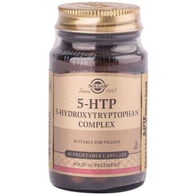 Solgar Complexe de 5-HTP L-5-Hydroxytryptophane Capsules Végétales - Publicité Solgar Complexe de 5-HTP L-5-Hydroxytryptophane Capsules Végétales - Publicité