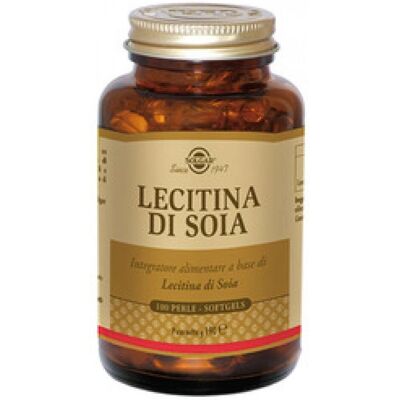Solgar Lecytyna sojowa - Fosfolipidy - 100 x 1360mg Miękkie kapsułki - Suplement diety Solgar Lecytyna sojowa - Fosfolipidy - 100 x 1360mg Miękkie kapsułki - Suplement diety
