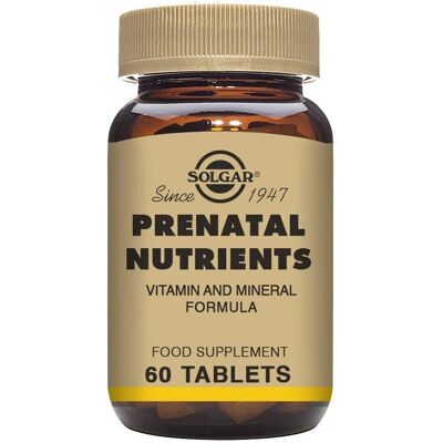 Solgar Nutrientes Pré-Natais - Apoia gravidez e amamentação - 60 Comprimidos Solgar Nutrientes Pré-Natais - Apoia gravidez e amamentação - 60 Comprimidos
