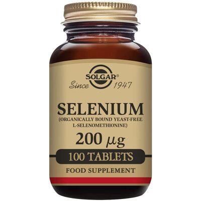 Solgar Selen Ohne Hefe 200 Mcg - Nahrungsergänzungsmittel Solgar Selen Ohne Hefe 200 Mcg - Nahrungsergänzungsmittel