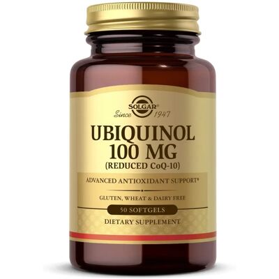 Solgar Ubiquinol 100 mg - Nahrungsergänzungsmittel Solgar Ubiquinol 100 mg - Nahrungsergänzungsmittel