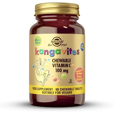 Solgar Orangen Kautabletten Vitamin C für Kinder - 90 Tabletten Solgar Orangen Kautabletten Vitamin C für Kinder - 90 Tabletten