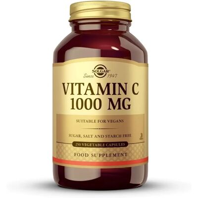 Solgar Vitamin C 1000mg Kapsler (250 stk) Solgar Vitamin C 1000mg Kapsler (250 stk)