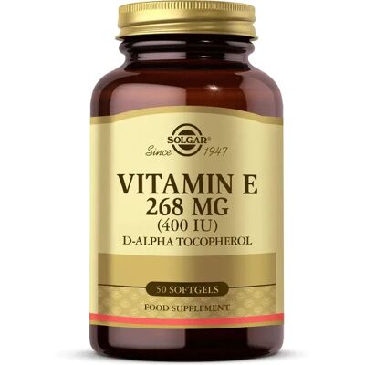 Solgar Vitamin E 400 IE - Antioxidans Ergänzung Solgar Vitamin E 400 IE - Antioxidans Ergänzung