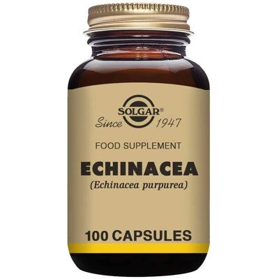 Solgar Echinacea Capsules Végétariennes - 520 MG - 100 V Caps - Complément alimentaire - Publicité Solgar Echinacea Capsules Végétariennes - 520 MG - 100 V Caps - Complément alimentaire - Publicité